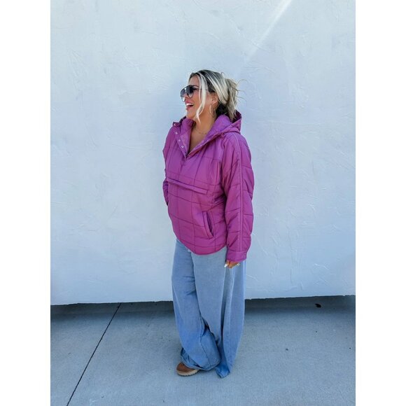 FP Movement by Free People Vibrant Purple Puffer Jacket - Picture 2 of 8